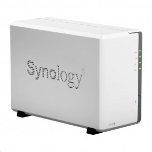Synology DS220j Hálózati adattároló (NAS) 2 HDD (regisztrációs kártyával)